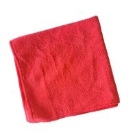 Utierka mikrovlákno HYGOTRENDY, 40x40cm, 210g, pletená, červená